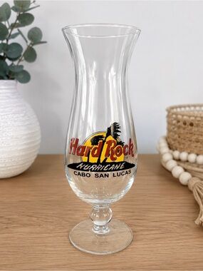 Vintage Hard Rock Cafe Hurricane Glass from Cabo